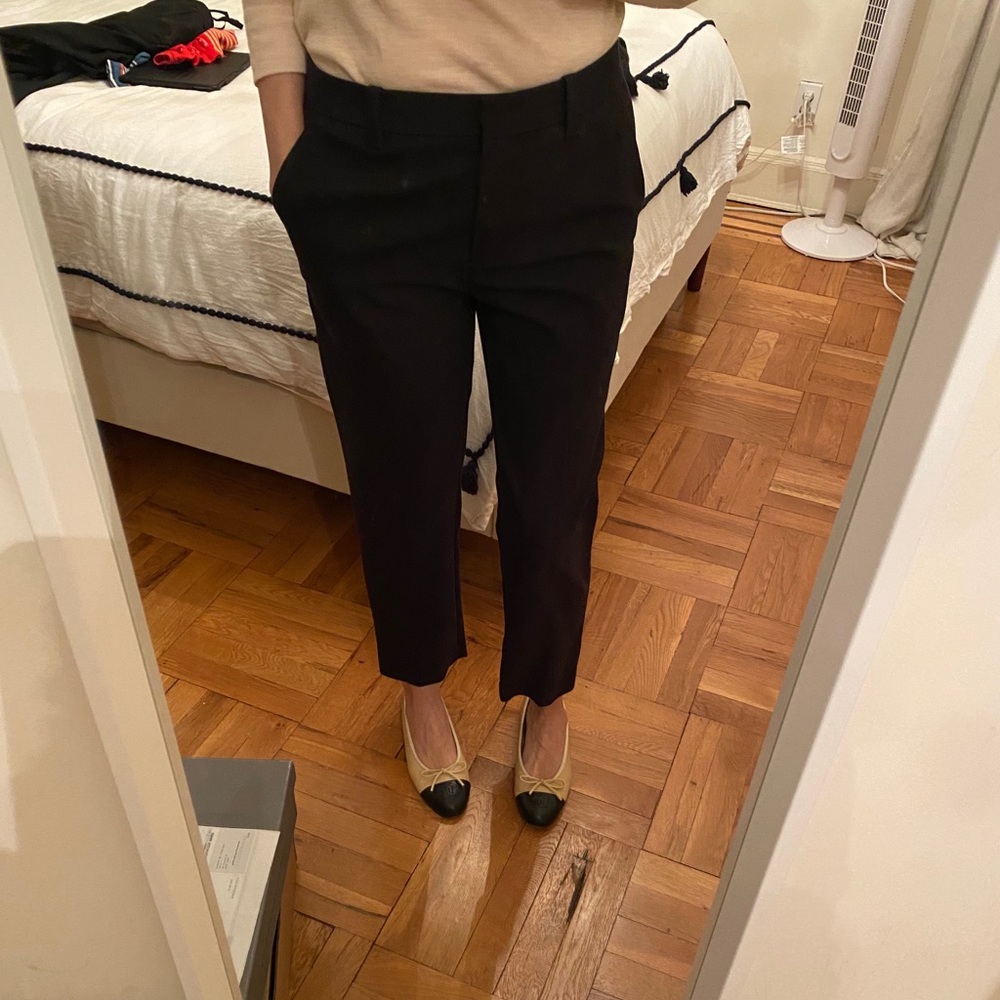 3.1 Phillip Lim black straight pants/ trousers
